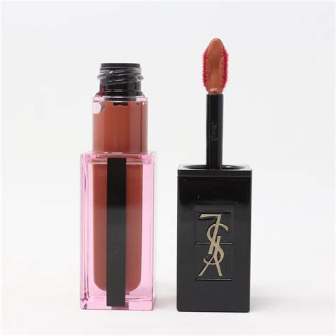 ysl lip glossy stain 105|YSL lip stain 610.